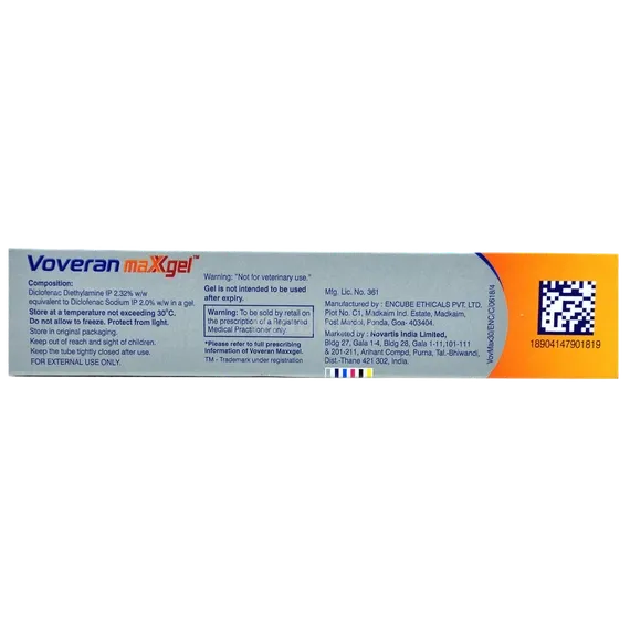 voveran max gel 30 gm